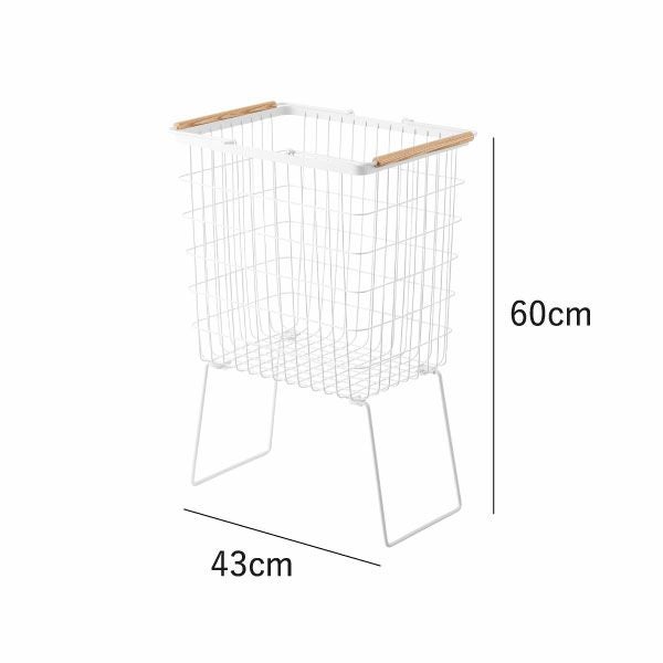 山崎実業 折り畳み脚付きランドリーバスケット tosca | インテリア雑貨・トスカシリーズ