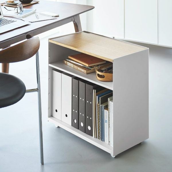 山崎実業 隠せるテレワークワゴン タワー tower | インテリア雑貨・タワーシリーズ