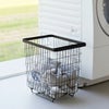 山崎実業 折り畳み脚付きランドリーバスケット tower | インテリア雑貨・タワーシリーズ