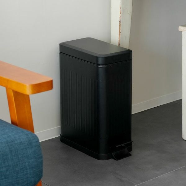 Galva ガルバ スクエアダストボックス ソフトクロージング 10L | インテリア雑貨・ゴミ箱