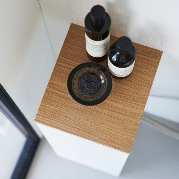 山崎実業 目隠しトイレ配管カバー タワー tower 