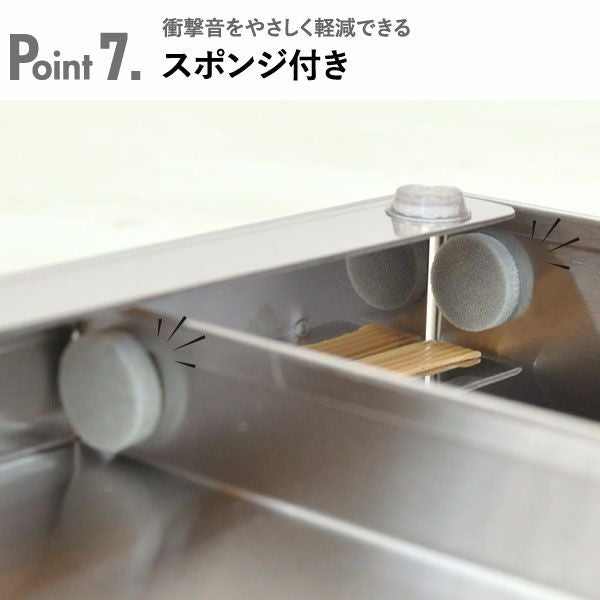 足立製作所 家電下で使うステンレススライドテーブル | キッチン雑貨・レンジ台