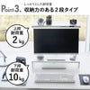 山崎実業 モニター上下ラック タワー 2段 tower | インテリア雑貨・タワーシリーズ