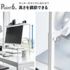 山崎実業 モニター上下ラック タワー 2段 tower | インテリア雑貨・タワーシリーズ