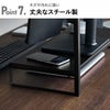 山崎実業 モニター上下ラック タワー 2段 tower | インテリア雑貨・タワーシリーズ