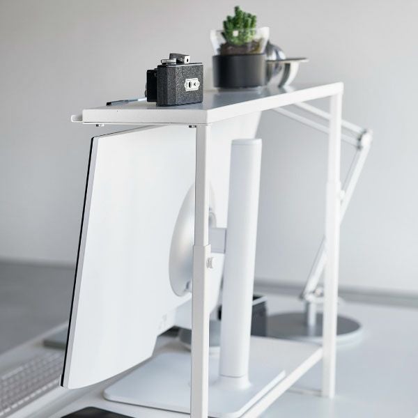 山崎実業 モニター上下ラック タワー 2段 tower | インテリア雑貨・タワーシリーズ