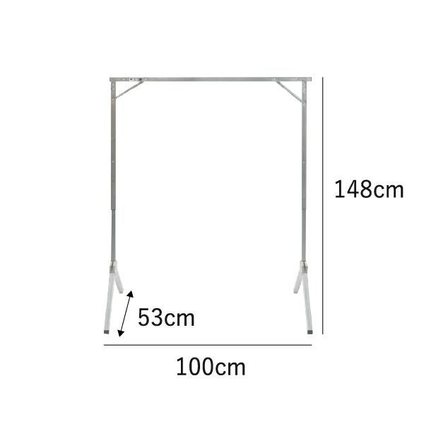 POST GENERAL エキシビション フォルダブルハンガーラック | インテリア雑貨・ハンガーラック