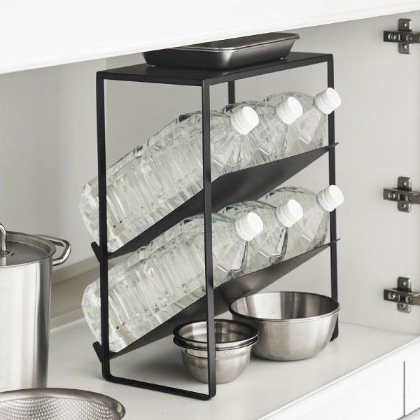 山崎実業 シンク下ボトルストッカー タワー tower | キッチン雑貨・タワーシリーズ