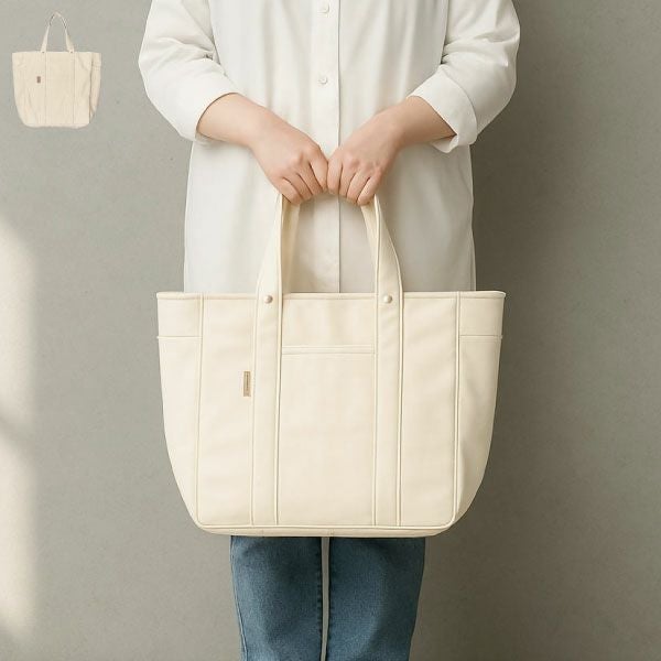 THREAD-LINE 8号帆布スクエアトート | インテリア雑貨・バッグ