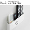 山崎実業 ウォールリモコンホルダー タワー 石こうボード壁対応 tower | インテリア雑貨・タワーシリーズ