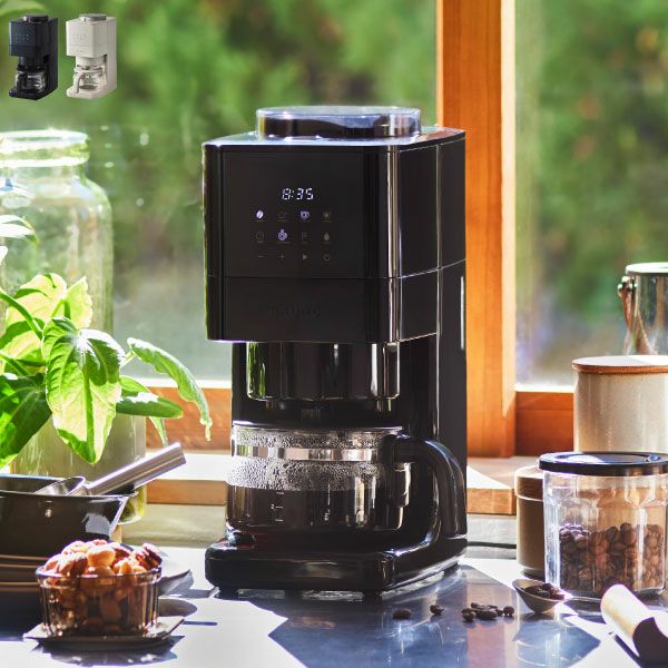 BRUNO コーン式ミル付き全自動コーヒーメーカー ブルーノ | キッチン家電・コーヒーメーカー