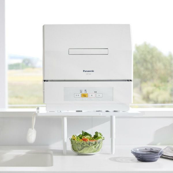 山崎実業 カウンターに載せられる伸縮食洗機ラック tower | キッチン雑貨・タワーシリーズ