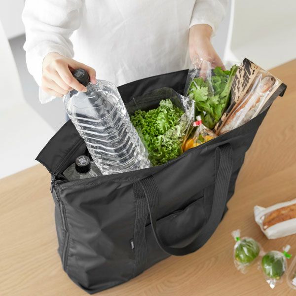 山崎実業 洗える持ち帰り寿司・ピザが入るレジかごかばん tower | インテリア雑貨・タワーシリーズ