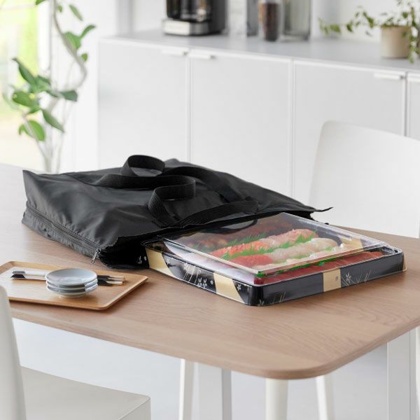 山崎実業 洗える持ち帰り寿司・ピザが入るレジかごかばん tower | インテリア雑貨・タワーシリーズ