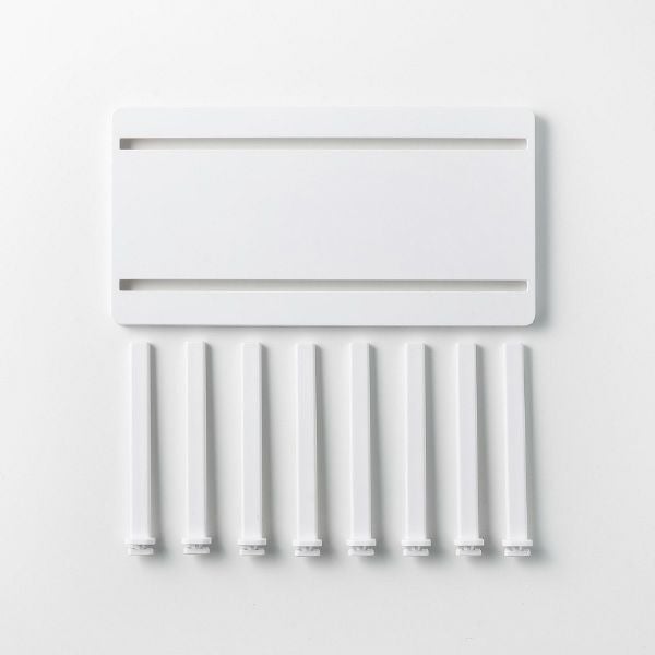 山崎実業 冷凍庫中仕切り調節収納スタンド タワー W27 tower | キッチン雑貨・タワーシリーズ