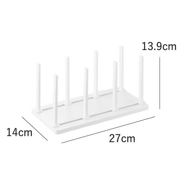 山崎実業 冷凍庫中仕切り調節収納スタンド タワー W27 tower | キッチン雑貨・タワーシリーズ