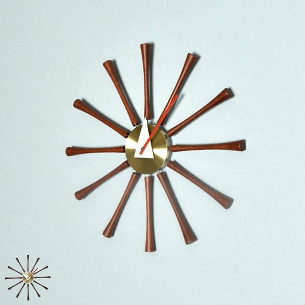 George Nelson ジョージネルソン スピンドル・クロック | インテリア雑貨・掛け時計