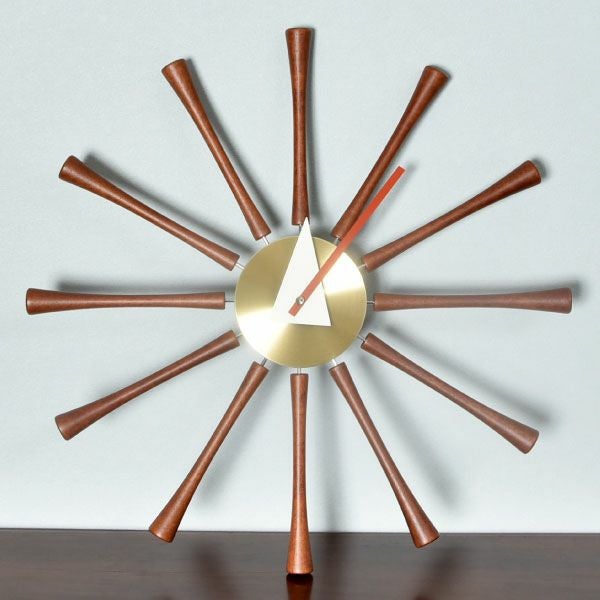 George Nelson ジョージネルソン スピンドル・クロック | インテリア雑貨・掛け時計