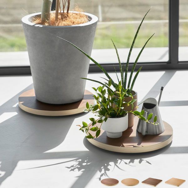 山崎実業 インテリア低台車 リン ラウンド スクエア RIN | インテリア雑貨・リンシリーズ