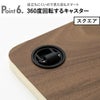 山崎実業 インテリア低台車 リン ラウンド スクエア RIN | インテリア雑貨・リンシリーズ