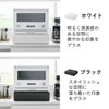 山崎実業 カセットコンロが入る家電下ラック タワー 1段 tower | キッチン雑貨・タワーシリーズ