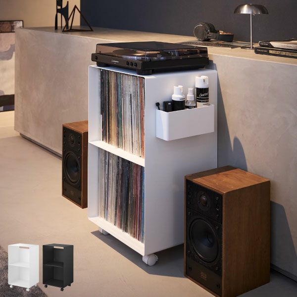 山崎実業 レコードラック タワー tower | インテリア雑貨・タワー