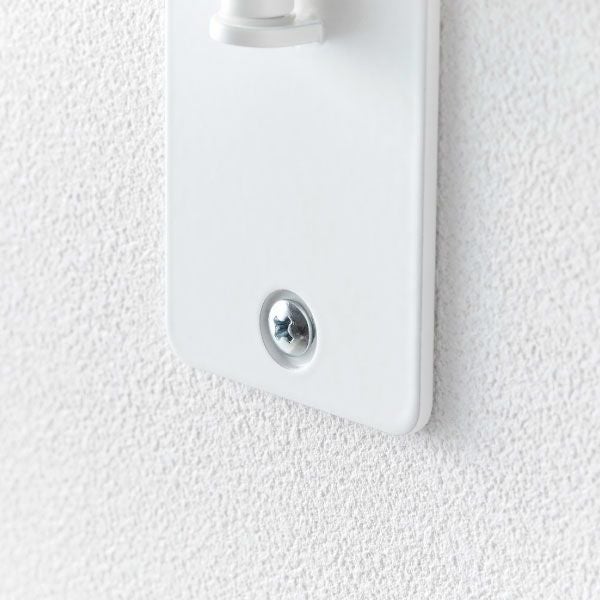 山崎実業 ウォール衣類ハンガー 石こうボード壁対応 tower | 室内物干し・タワーシリーズ