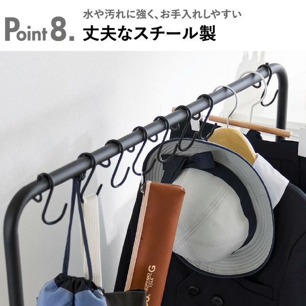 山崎実業 バッグ収納ラック タワー tower | インテリア雑貨・タワーシリーズ