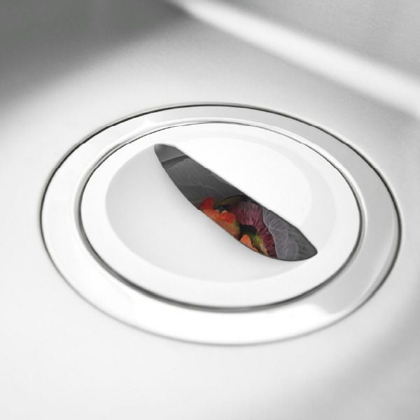 山崎実業 水切りネットホルダー付き排水口カバー タワー スクエア tower | キッチン雑貨・タワーシリーズ