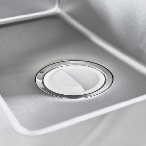 山崎実業 水切りネットホルダー付き排水口カバー タワー スクエア tower | キッチン雑貨・タワーシリーズ