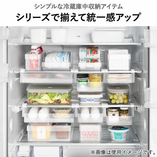 山崎実業 冷蔵庫中棚下ラック タワー tower | キッチン雑貨・タワーシリーズ