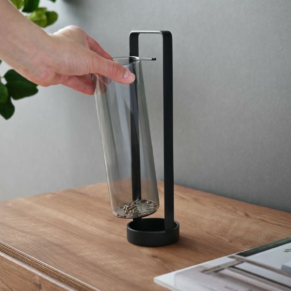 山崎実業 お香スタンド タワー 灰飛び防止カバー付き tower | インテリア雑貨・タワーシリーズ