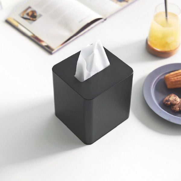 山崎実業 コンパクトティッシュケース タワー スクエア tower | インテリア雑貨・タワーシリーズ