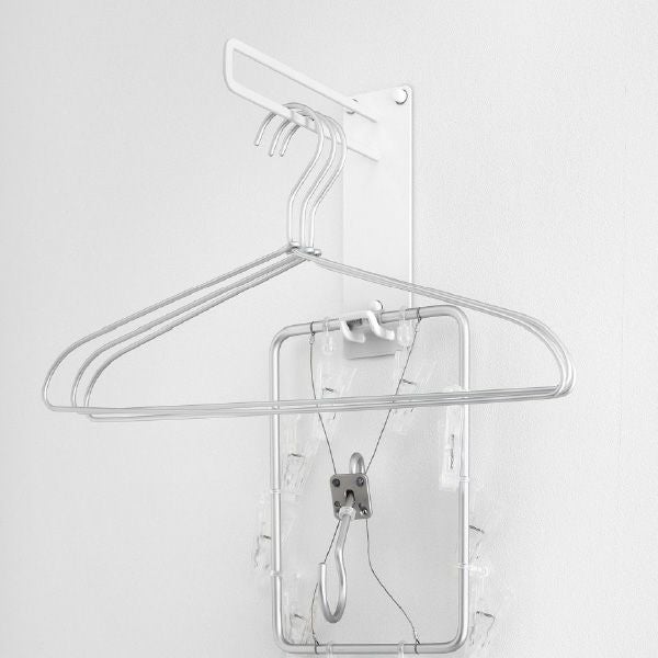 山崎実業 壁付けちょい干しハンガー タワー tower | バスグッズ・タワーシリーズ