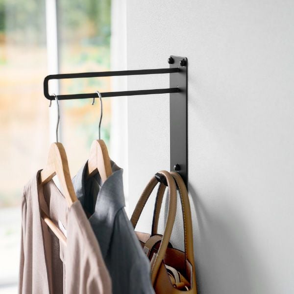 山崎実業 壁付けちょい干しハンガー タワー tower | バスグッズ・タワーシリーズ