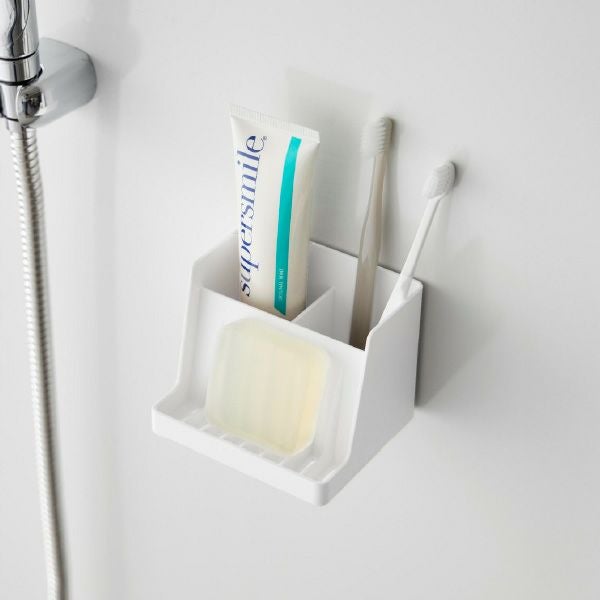 山崎実業 マグネット収納付きソープトレー タワー tower | バスグッズ・タワーシリーズ