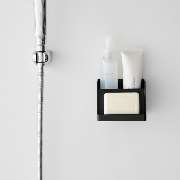 山崎実業 マグネット収納付きソープトレー タワー tower | バスグッズ・タワーシリーズ