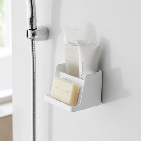 山崎実業 マグネット収納付きソープトレー タワー tower | バスグッズ・タワーシリーズ