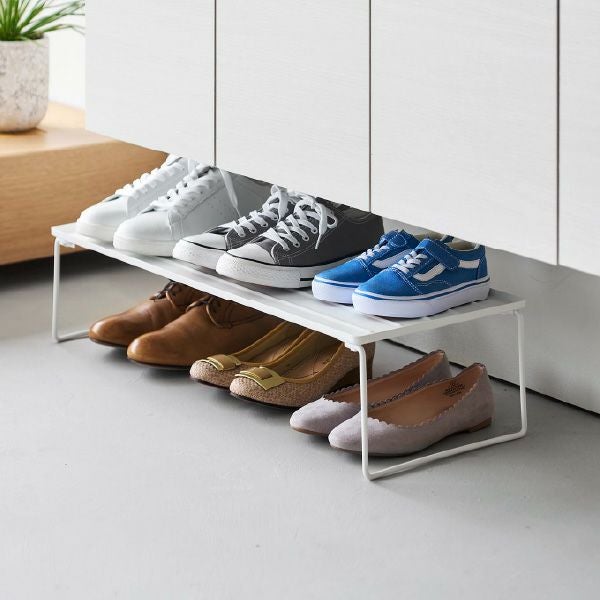 山崎実業 折り畳みシューズラック タワー tower | インテリア雑貨 