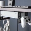 山崎実業 可動式デスク下ゲーム機ホルダー スマート smart | インテリア雑貨・スマートシリーズ