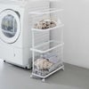 山崎実業 ランドリーワゴン＋バスケット タワー スリム tower | バスグッズ・タワーシリーズ