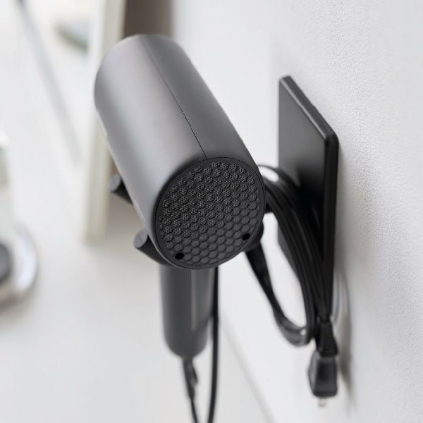 山崎実業 ウォール角度調節ドライヤーホルダー タワー 石こうボード壁対応 tower | バスグッズ・タワーシリーズ