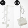 山崎実業 折り畳み室内物干し tower 2連 | キッチン雑貨・タワーシリーズ