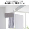 山崎実業 360度回転できる室内物干しタオルハンガー タワー tower | バスグッズ・タワーシリーズ
