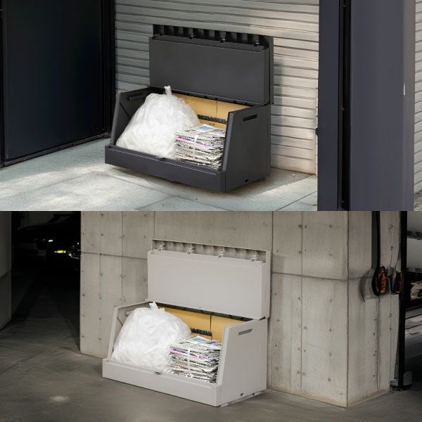 SOLOW ソロウ 出し入れがスムーズな屋外ストッカー 250L | インテリア