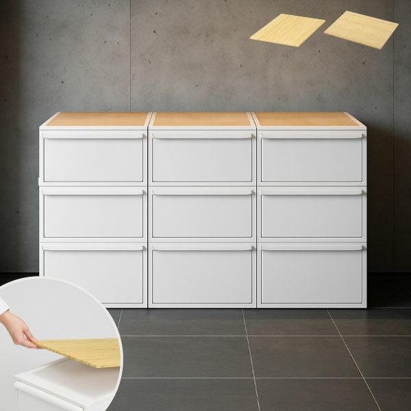 ライクイット クローゼットシステム用竹製天板 ノーマル・ワイド | インテリア雑貨・収納