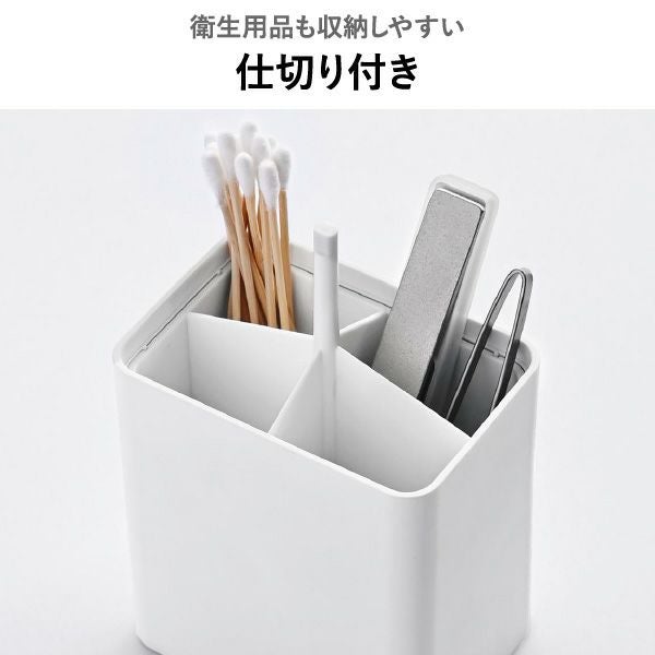 山崎実業 ポップアップ式綿棒ケース タワー tower | バスグッズ・タワーシリーズ