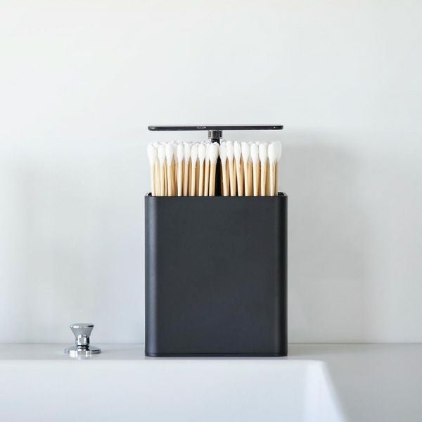 山崎実業 ポップアップ式綿棒ケース タワー tower | バスグッズ・タワーシリーズ