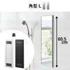山崎実業 マグネットバスルームミラー タワー 角型 tower | バスグッズ・タワーシリーズ
