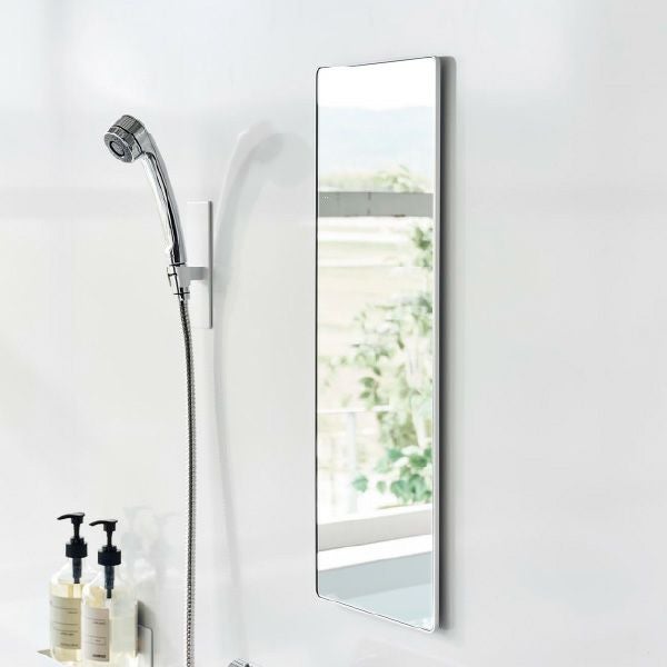 山崎実業 マグネットバスルームミラー タワー 角型 ロング tower | バスグッズ・タワーシリーズ